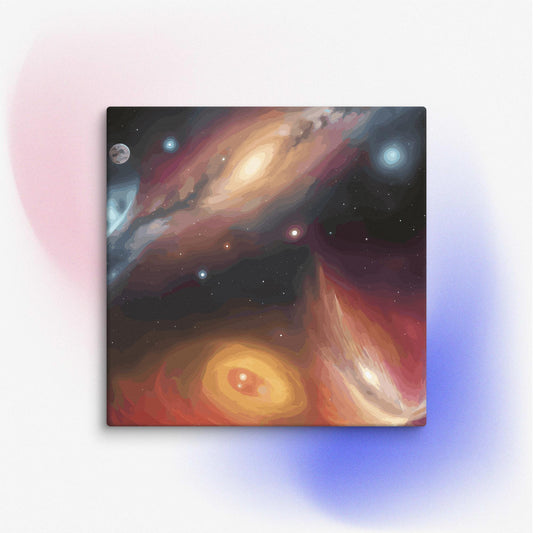 Abstract Outer Space Artist Rendition Canvas