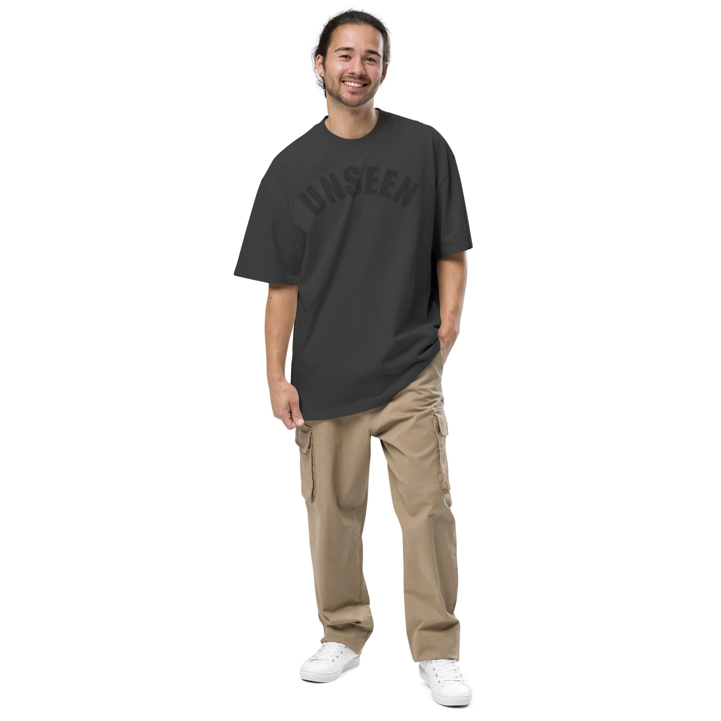 Camiseta extragrande invisible